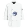 Eight Pearl Button Chef Coat with Thermometer Pocket Thumbnail
