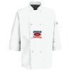 Eight Pearl Button Chef Coat with Thermometer Pocket Thumbnail