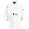 Eight Pearl Button Chef Coat with Thermometer Pocket Thumbnail