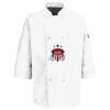 Eight Pearl Button Chef Coat with Thermometer Pocket Thumbnail