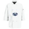 Eight Pearl Button Chef Coat with Thermometer Pocket Thumbnail