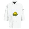 Eight Pearl Button Chef Coat with Thermometer Pocket Thumbnail