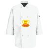 Eight Pearl Button Chef Coat with Thermometer Pocket Thumbnail