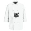 Eight Pearl Button Chef Coat with Thermometer Pocket Thumbnail