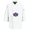 Eight Pearl Button Chef Coat with Thermometer Pocket Thumbnail