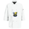 Eight Pearl Button Chef Coat with Thermometer Pocket Thumbnail