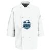 Eight Pearl Button Chef Coat with Thermometer Pocket Thumbnail