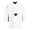 Eight Pearl Button Chef Coat with Thermometer Pocket Thumbnail