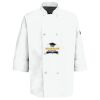 Eight Pearl Button Chef Coat with Thermometer Pocket Thumbnail