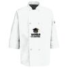 Eight Pearl Button Chef Coat with Thermometer Pocket Thumbnail