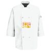 Eight Pearl Button Chef Coat with Thermometer Pocket Thumbnail