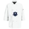 Eight Pearl Button Chef Coat with Thermometer Pocket Thumbnail