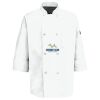 Eight Pearl Button Chef Coat with Thermometer Pocket Thumbnail