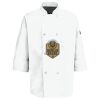 Eight Pearl Button Chef Coat with Thermometer Pocket Thumbnail