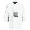 Eight Pearl Button Chef Coat with Thermometer Pocket Thumbnail