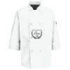 Eight Pearl Button Chef Coat with Thermometer Pocket Thumbnail