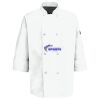 Eight Pearl Button Chef Coat with Thermometer Pocket Thumbnail