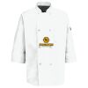 Eight Pearl Button Chef Coat with Thermometer Pocket Thumbnail