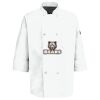 Eight Pearl Button Chef Coat with Thermometer Pocket Thumbnail
