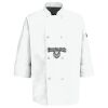 Eight Pearl Button Chef Coat with Thermometer Pocket Thumbnail