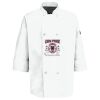Eight Pearl Button Chef Coat with Thermometer Pocket Thumbnail