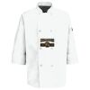 Eight Pearl Button Chef Coat with Thermometer Pocket Thumbnail