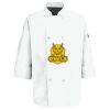 Eight Pearl Button Chef Coat with Thermometer Pocket Thumbnail