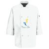 Eight Pearl Button Chef Coat with Thermometer Pocket Thumbnail