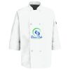 Eight Pearl Button Chef Coat with Thermometer Pocket Thumbnail