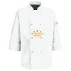 Eight Pearl Button Chef Coat with Thermometer Pocket Thumbnail