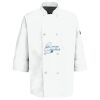 Eight Pearl Button Chef Coat with Thermometer Pocket Thumbnail