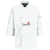 Eight Pearl Button Chef Coat with Thermometer Pocket Thumbnail