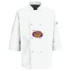 Eight Pearl Button Chef Coat with Thermometer Pocket Thumbnail