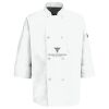 Eight Pearl Button Chef Coat with Thermometer Pocket Thumbnail