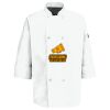 Eight Pearl Button Chef Coat with Thermometer Pocket Thumbnail