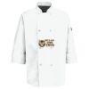 Eight Pearl Button Chef Coat with Thermometer Pocket Thumbnail