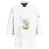 Eight Pearl Button Chef Coat with Thermometer Pocket Thumbnail
