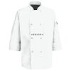 Eight Pearl Button Chef Coat with Thermometer Pocket Thumbnail