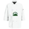 Eight Pearl Button Chef Coat with Thermometer Pocket Thumbnail