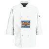 Eight Pearl Button Chef Coat with Thermometer Pocket Thumbnail