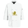 Eight Pearl Button Chef Coat with Thermometer Pocket Thumbnail