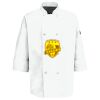 Eight Pearl Button Chef Coat with Thermometer Pocket Thumbnail