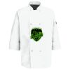 Eight Pearl Button Chef Coat with Thermometer Pocket Thumbnail