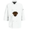 Eight Pearl Button Chef Coat with Thermometer Pocket Thumbnail