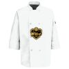 Eight Pearl Button Chef Coat with Thermometer Pocket Thumbnail