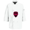Eight Pearl Button Chef Coat with Thermometer Pocket Thumbnail