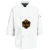 Eight Pearl Button Chef Coat with Thermometer Pocket Thumbnail