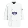 Eight Pearl Button Chef Coat with Thermometer Pocket Thumbnail