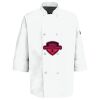 Eight Pearl Button Chef Coat with Thermometer Pocket Thumbnail