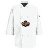 Eight Pearl Button Chef Coat with Thermometer Pocket Thumbnail